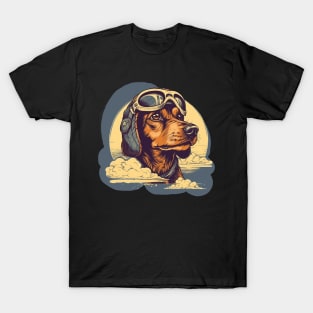 Aviator dog T-Shirt